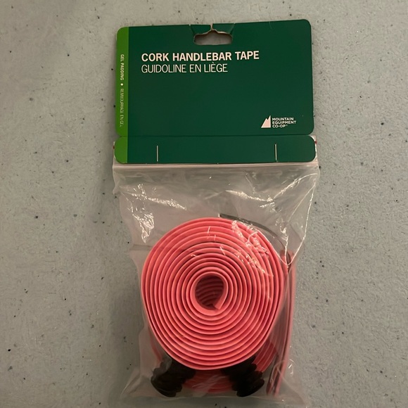 MEC Other - MEC Cork Bike Handlebar Tape pink